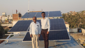 Name: Mrs. Lalita Meshram <br>System Size: 4 kW <br>Area: Tirodi