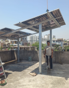 Name: Mr. Dhananjay Kawale <br>System Size: 3kW <br>Area: Manish Nagar